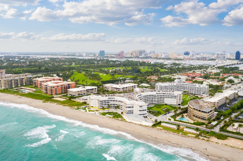 Palm Beach Aerial View